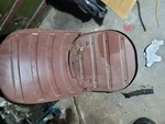 Set Of Triumph TR3 Seat Frames. Fixed Price $200.00.