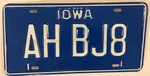 Vanity Ah Austin Healey BJ8 License Plate Bmc 3000 Jensen MK3 British Motors Bmh. Fixed Price $84.99.