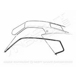 Roof Weatherstrips 1969-1970 Ford Mustang 3022-537-692P. Fixed Price $159.73.