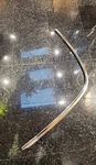 Mercedes 560SL Boot Cover Soft Top Lid Chrome Molding Trim Right 1077580481 R107. Fixed Price $295.00.