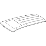 Genuine Mercedes-benz Oe Paneling, Roof 167-657-37-00. Fixed Price $4574.39.