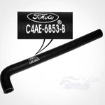 64 1/2 65 66 67 Mustang Oil Cap Air Cleaner Hose Fomoco Script & C4AE-6853-B. Fixed Price $18.75.
