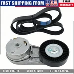 2X New For 04-12 Chevy Malibu Pontiac G6 Saturn Drive Belt Tensioner Pulley Kit. Fixed Price $33.79.