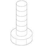 Genuine Hyundai Under-body Shield Bolt 11274-06256-K. Fixed Price $21.18.