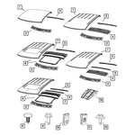For Dodge Ram 2500 2010 68072150AE Roof Panel. Fixed Price $1043.77.