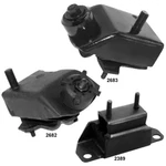 Engine Motor Mounts & Trans 3PCS Set Ford Ltd, Mustang 86-84 V6-3.8L. Fixed Price $67.00.