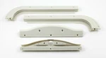 Vw Type Bug 1964+ON & Super Beetle Metal Crank Sunroof Plastics Rail Guide Kit. Fixed Price $65.00.