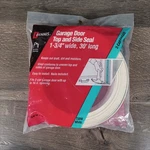 Dennis 30' Nail On Garage Door Top And Side Seal 1- 3/ 4 Wide Weather Stripping. Fixed Price $16.95.
