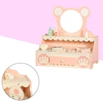 Kids Vanity Set With Storage Drawer Little Girls' Makeup Table Mirror. Fixed Price $34.74.