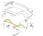 Orig. Oem 98656302501 Front Gasket Hardtop Porsche Boxster 1997-04 New. Fixed Price $667.14.