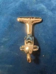 1956 1957 Thunderbird Hardtop & Soft Side Chrome Clamp, Newly Replated Orig.. Fixed Price $74.99.