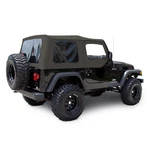 Jeep Wrangler Tj Top, 03-06, Tinted Windows, Upper Doors, Khaki Diamond. Fixed Price $269.10.