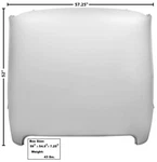 1969 1970 Mustang Fastback Roof Panel Weld Through Primer Dynacorn 3643XCWT. Fixed Price $1099.00.