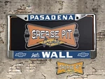 Jack Wall Chevrolet Pasadena License Plate Frame. Fixed Price $31.95.