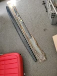 1981-82 Corvette Rocker Molding Panel Nos Gm 14030131/32, Wraped Needs Paint. Fixed Price $295.00.