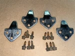 Corvette C3 Chrome Top Guide Alignment Lock Pin Set Gm 68-82. Fixed Price $45.00.