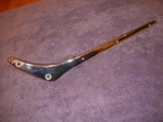 Triumph TR3A TR3B Left Windshield Stanchion From TS60001 Bolt Mount 2B. Fixed Price $75.00.