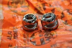 Alfa Romeo Spider Chrome Top Boot Fixation Nuts (2) New. Fixed Price $69.88.