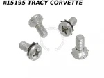 1956-1967 Corvette Screw 445504 Softtop Convertible Hardtop Latch Header Striker. Fixed Price $12.00.