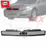 For Front Grille Chrome Shell With Gray Insert 2006-2013 Chevrolet Impalanew. Fixed Price $55.95.
