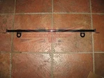 Brand New Chrome Badgebar With Mounts For Driving Lights Triumph TR3A TR3B. Fixed Price $94.95.