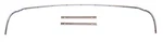 1959-1960 Chevrolet Impala New Convertible Top Rear Strips, Tacking Rail. Fixed Price $272.95.