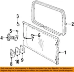 Gm Oem 86-08 Cavalier Side Panel Glass-latch Nut 20664430. Fixed Price $11.71.