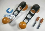 1968-1979 Vw Wood Handle Window Cranks & Door Lock Pull Kit (left Right Set). Fixed Price $20.85.