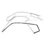 Ford Mustang 1969-1970 Goodmark Roof Rail Weatherstrip Set. Fixed Price $173.51.