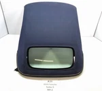 17-19 Oem Porsche 991.2 911 Turbo Convertible Top Soft Roof Glass Assy Blue. Fixed Price $2800.00.