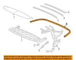 Gm Oem 14-18 Corvette Convertiblesoft Top Frame Components-rear Bow 22859611. Fixed Price $378.11.