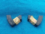 Nos Gm 1967-68 98 Rear Bumper Rubber Fillers To Quarter Oldsmobile New Pair. Fixed Price $59.99.