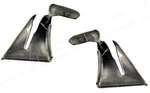 1971-1973 Chevrolet Impala & Caprice U-jam Lock Pillar Weatherstrip Seals, Pair. Fixed Price $114.33.