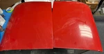 Original Gm Red Chevy Corvette Right Left T-tops W/liners 1968 1977. Fixed Price $425.00.