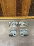 Alfa Romeo Gtv Original Door Striker + Plate Set, Left & Right. Used. KAR1378. Fixed Price $124.49.
