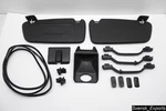 Volvo 240 242 Turbo Black Headliner Trim Visors Grab Handles Sunroof Mirror. Fixed Price $295.00.