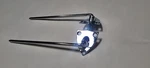 Ford Chrome Sun Visor Brackets 1935 1948 68-47380-C. Fixed Price $35.00.