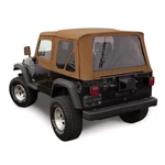Jeep Wrangler Tj Soft Top, 97-02, Upper Doors, Tinted Windows, Spice. Fixed Price $341.99.