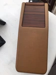 Mercedes W124 E320 Cabriolet Center Console Storage Box Zebrano Wood Roll Top. Fixed Price $365.00.