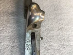 Austin Healey Windscreen Stanchion, For Left Side Windshield (100-4). Fixed Price $195.00.
