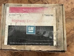 Empty Original Gm Highway Emergency Roadside Kit From The 1960S 986792. Fixed Price $99.00.