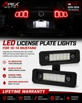 F'king Bright 10-14 Mustang 08-11 Focus 09-18 Flex Led License Plate Lamp Pair. Fixed Price $35.00.