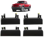 Outer Outside Exterior Door Handle Pair Set 1993-11 Ford Ranger Mazda Pickup. Fixed Price $48.15.