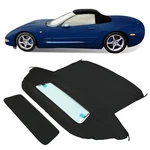 Fit For Corvette C5 1998-2004 Convertible Soft Top & Heated Glass Window Vinyl. Fixed Price $191.07.