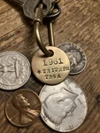 1961 Triumph TR4A Solid Brass Key Fob. Fixed Price $14.95.