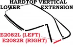 1963-1967 Corvette Weatherstrip Hardtop Vertical Lower Extension Usa Pair. Fixed Price $90.95.