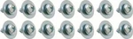 1967-69 Camaro / Firebird Convertible 14 Piece Rain Gutter Mounting Screw Set. Fixed Price $25.75.