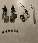 87-92 Bmw E30 Convertible Hardtop Mount Lock Bracket Kit Used Oem Complete. Fixed Price $1000.00.