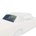 Mustang Convertible Top & Rear Plastic Curtain Kit Vinyl White 1964 1965 1966. Fixed Price $584.95.