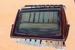 2004-2009 Cadillac Xlr Rear Roof Panel W/ Glass Window Burgundy Oem. Fixed Price $350.00.